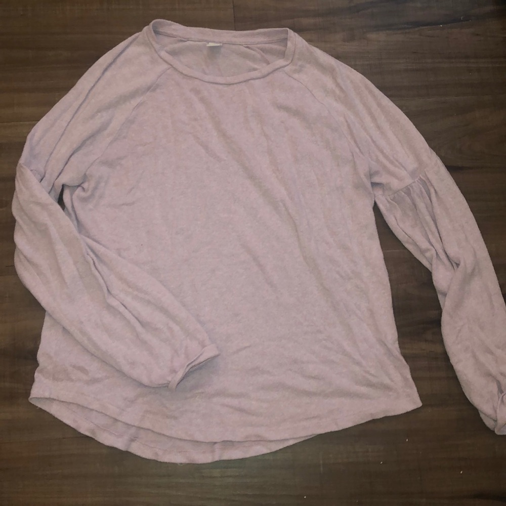 Old navy lavender puff sleeve sweater